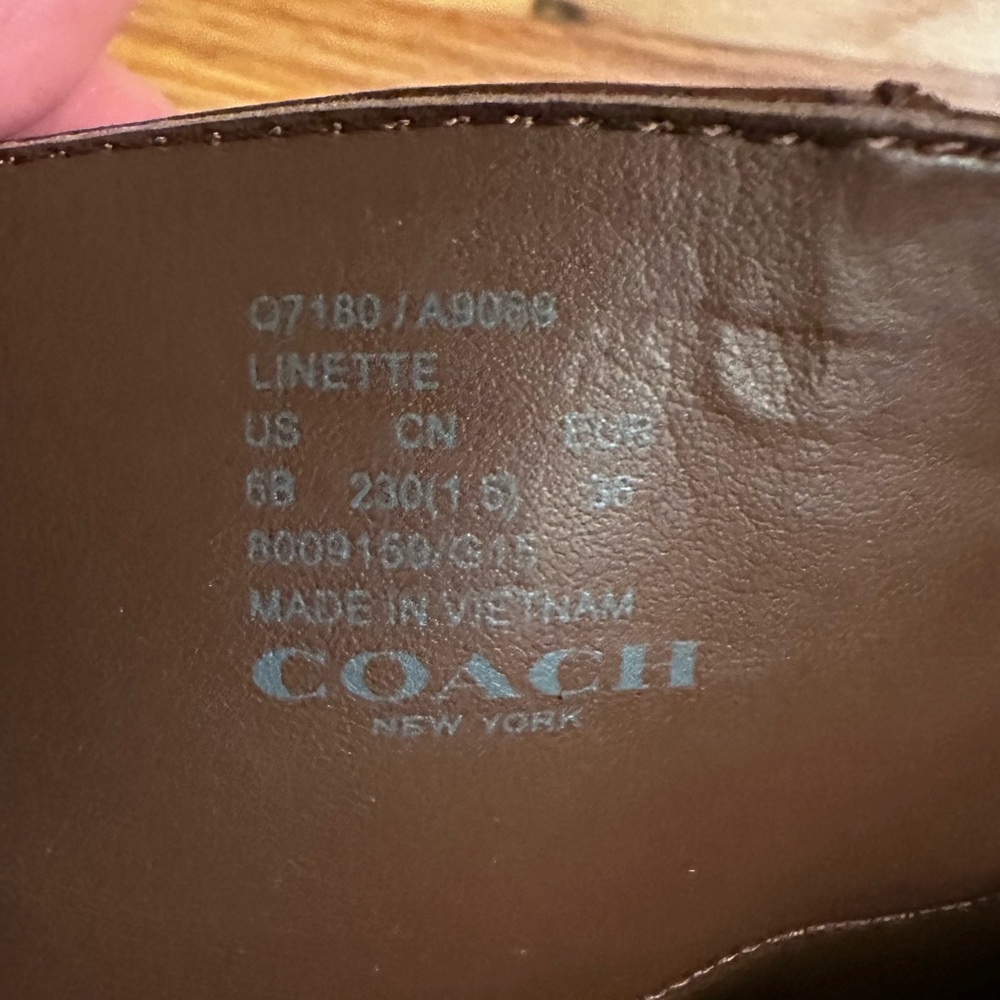 Coach boots!!! - Picture 4 of 5